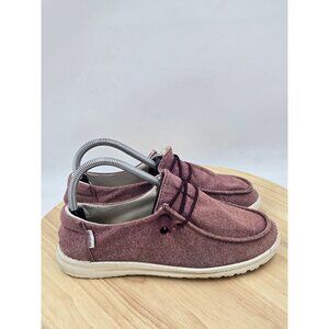 Hey Dude Wendy Womens Slip On Shoes Sz 7